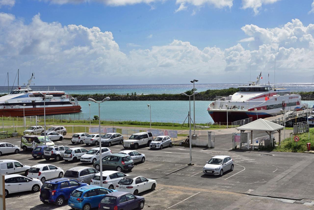 Maison Duplex "Josue" Vue Sur Marina Grand-Bourg  Bagian luar foto